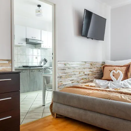 아파트 Apartament Diana Pradnik Bialy, 4 Osoby, Free Parking 크라쿠프